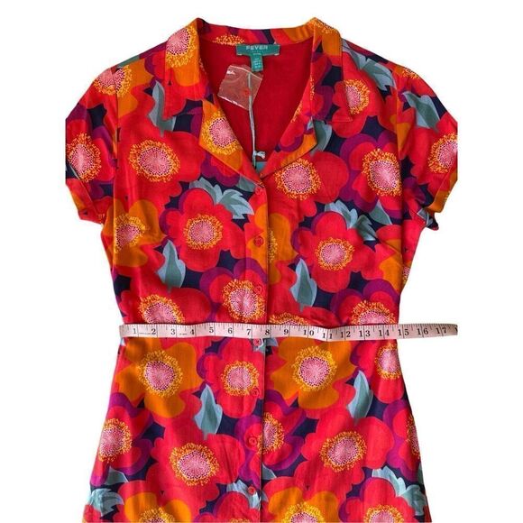 FEVER London Heritage Karina Maxi Dress Size US 4 - Picture 11 of 13